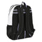 Schulrucksack Real Madrid C.F. Schwarz Weiß (32 x 44 x 16 cm)