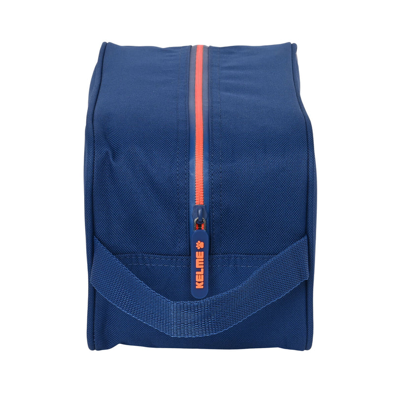 Schuhtasche für die Reise Kelme Navy blue Orange Marineblau (29 x 15 x 14 cm)