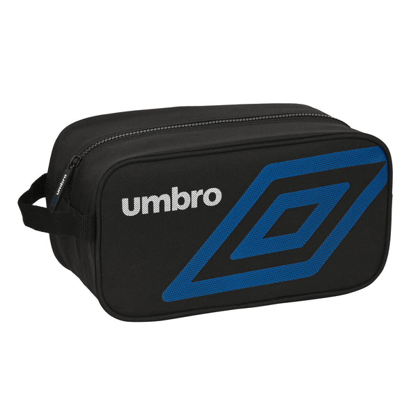 Schuhtasche für die Reise Umbro Flash Schwarz (29 x 15 x 14 cm)