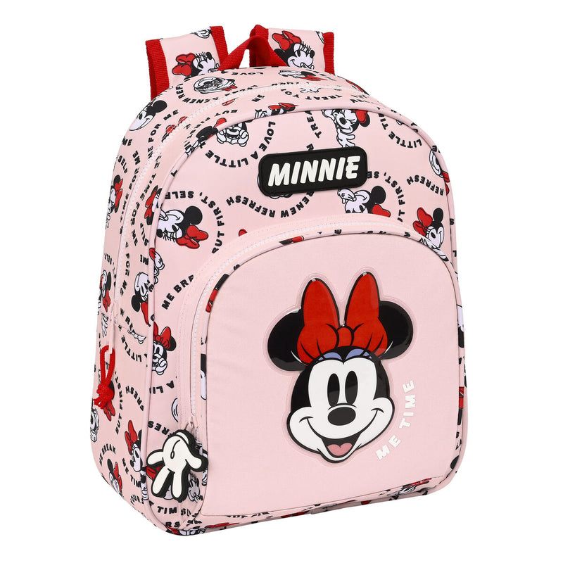 Kinderrucksack Minnie Mouse Me time Rosa (28 x 34 x 10 cm)