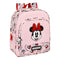 Schulrucksack Minnie Mouse Me time Rosa (32 x 38 x 12 cm)