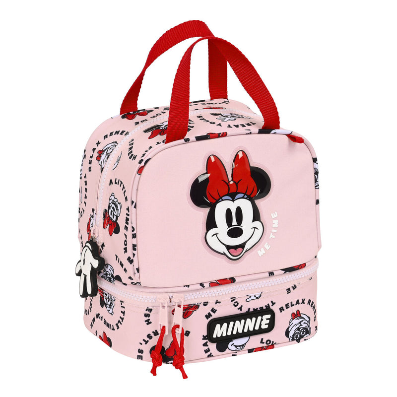 Lunchbox Minnie Mouse Me time Rosa 20 x 20 x 15 cm