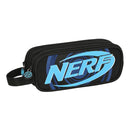 Zweifaches Mehrzweck-Etui Nerf Boost Schwarz (21 x 8 x 6 cm)