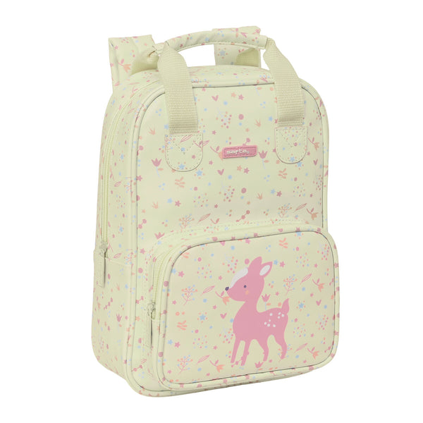 Kinderrucksack Safta Forest Beige (20 x 28 x 8 cm)