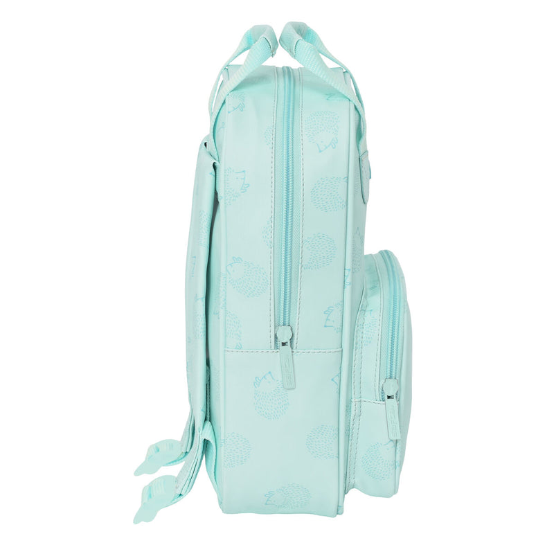 Kinderrucksack Safta Erizo türkis (20 x 28 x 8 cm)