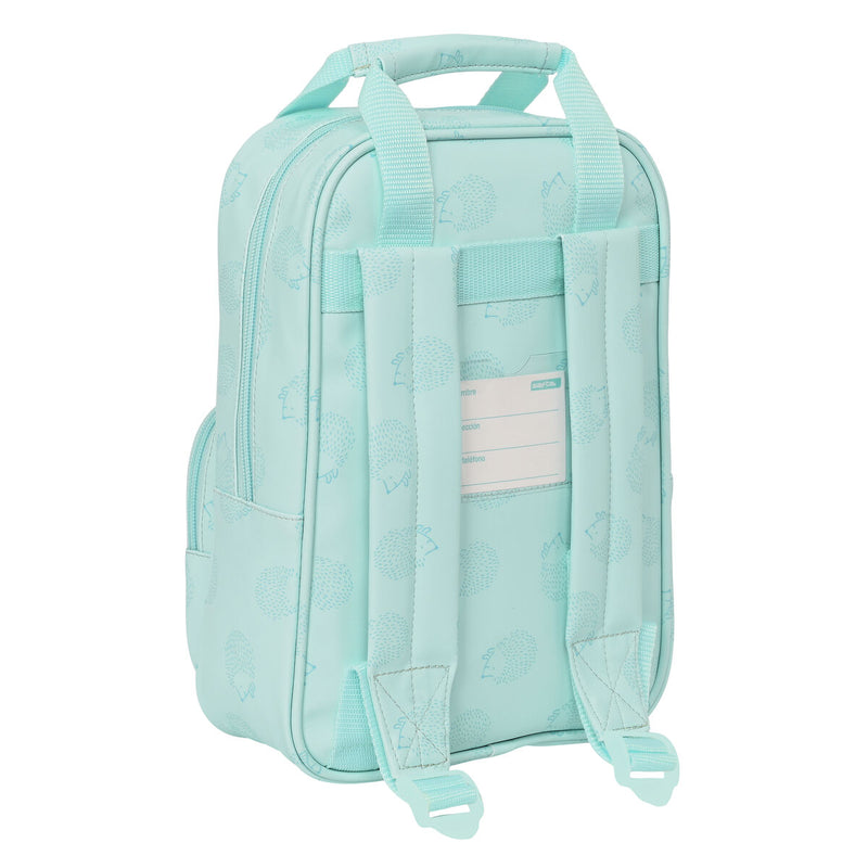 Kinderrucksack Safta Erizo türkis (20 x 28 x 8 cm)