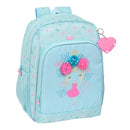 Schulrucksack Glow Lab Cute doll Hellblau (31 x 41 x 14 cm)