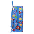 Kinderrucksack Spiderman Team up Blau (22 x 27 x 10 cm)