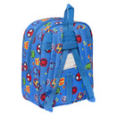 Kinderrucksack Spiderman Team up Blau (22 x 27 x 10 cm)