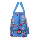 Lunchbox Spiderman Team up Blau 20 x 20 x 15 cm