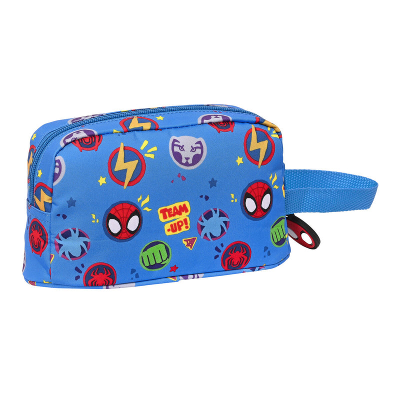 Thermo-Vesperbox Spiderman Team up 21.5 x 12 x 6.5 cm Blau