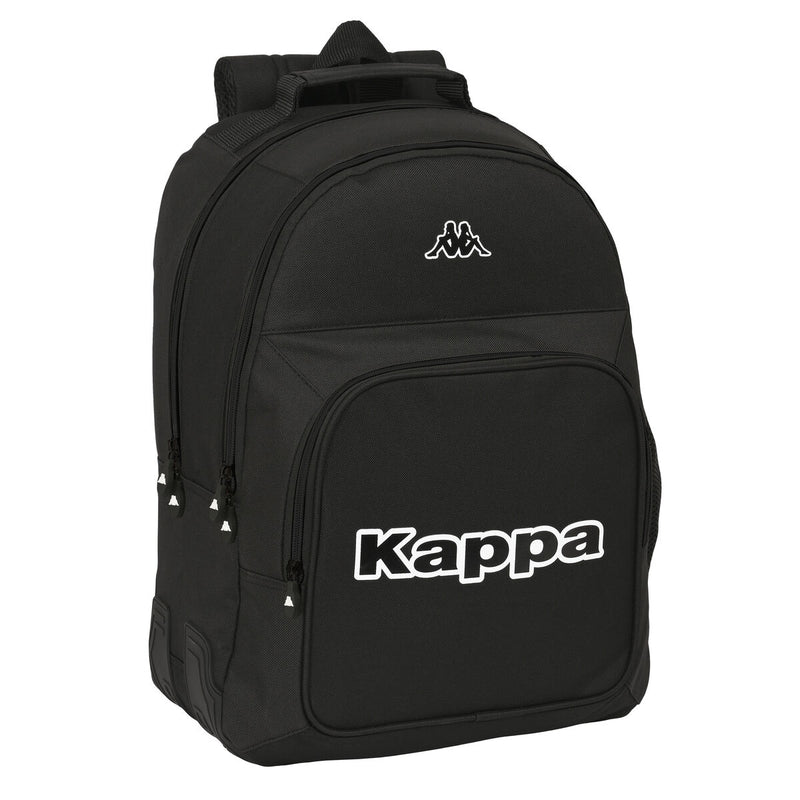 Schulrucksack Kappa Black Schwarz (32 x 42 x 15 cm)