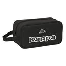 Schuhtasche für die Reise Kappa Black Schwarz (29 x 15 x 14 cm)