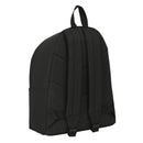 Schulrucksack Kappa Black Schwarz (33 x 42 x 15 cm)