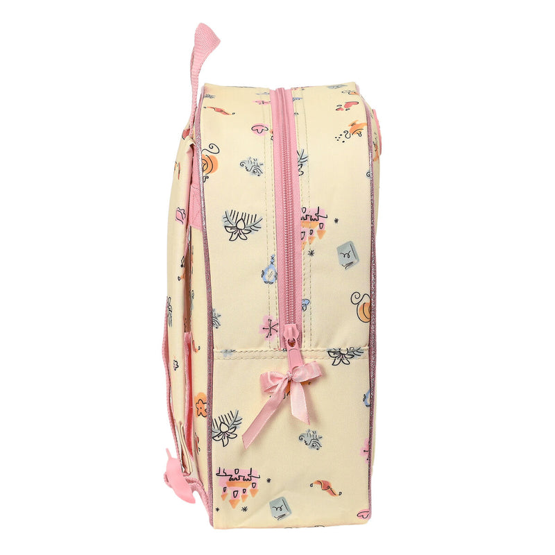 Kinderrucksack Princesses Disney Magical Beige Rosa (22 x 27 x 10 cm)