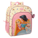 Schulrucksack Princesses Disney Magical Beige Rosa (32 x 38 x 12 cm)