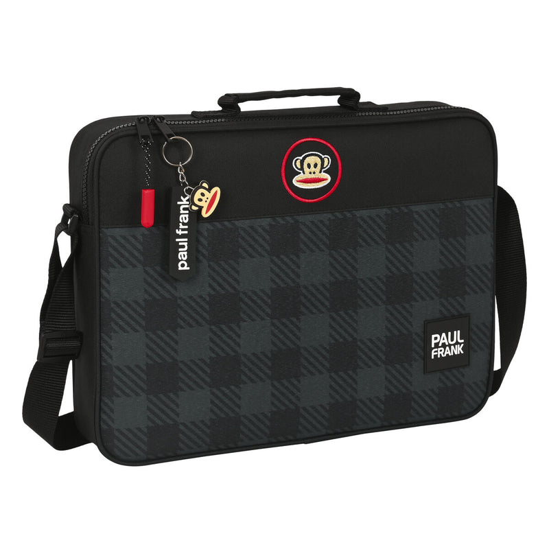 Schultasche Paul Frank Campers Schwarz (38 x 28 x 6 cm)