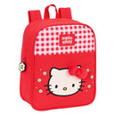 Kinderrucksack Hello Kitty Spring Rot (22 x 27 x 10 cm)