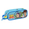 Zweifaches Mehrzweck-Etui Toy Story Ready to play Hellblau (21 x 8 x 6 cm)