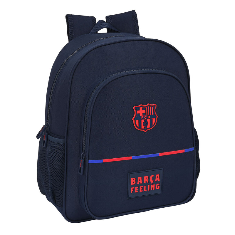 Schulrucksack F.C. Barcelona Marineblau (32 x 38 x 12 cm)