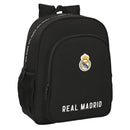 Schulrucksack Real Madrid C.F. Schwarz (32 x 38 x 12 cm)