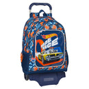 Schulrucksack mit Rädern Hot Wheels Speed club Orange (32 x 42 x 14 cm)