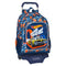 Schulrucksack mit Rädern Hot Wheels Speed club Orange (32 x 42 x 14 cm)