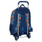 Schulrucksack mit Rädern Hot Wheels Speed club Orange (32 x 42 x 14 cm)