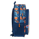 Schulrucksack Hot Wheels Speed club Orange Marineblau (32 x 38 x 12 cm)