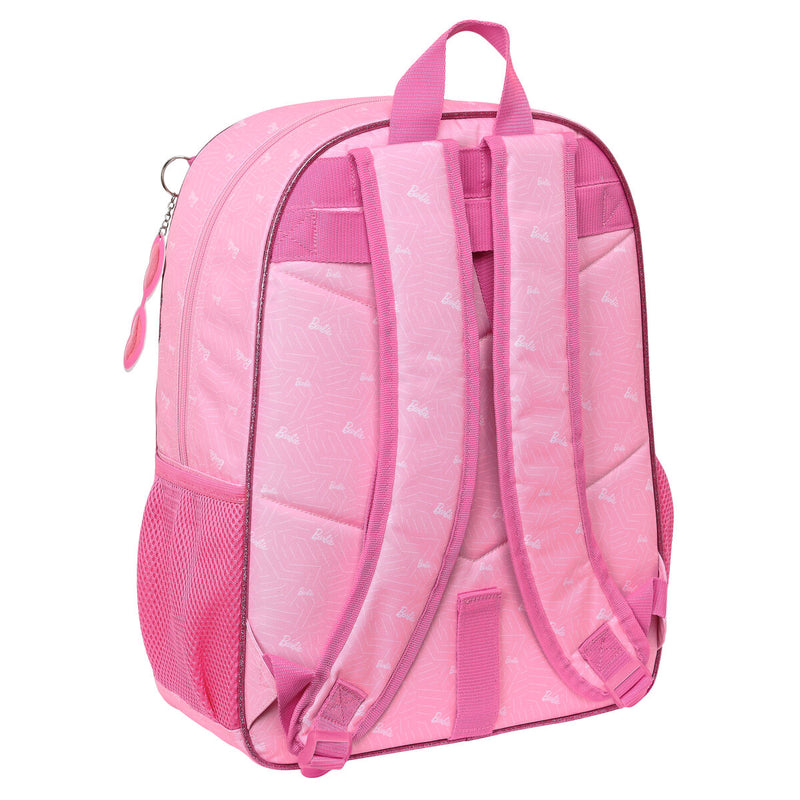 Schulrucksack Barbie Girl Rosa (33 x 42 x 14 cm)