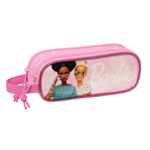 Zweifaches Mehrzweck-Etui Barbie Girl Rosa (21 x 8 x 6 cm)