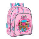 Kinderrucksack LOL Surprise! Glow girl Rosa (28 x 34 x 10 cm)