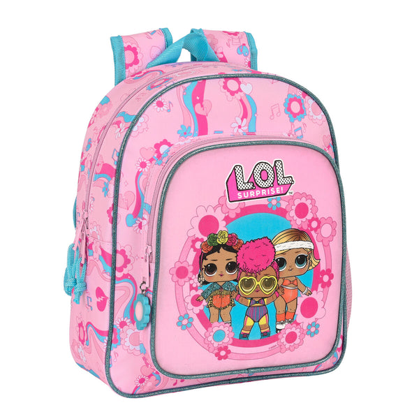 Kinderrucksack LOL Surprise! Glow girl Rosa (28 x 34 x 10 cm)