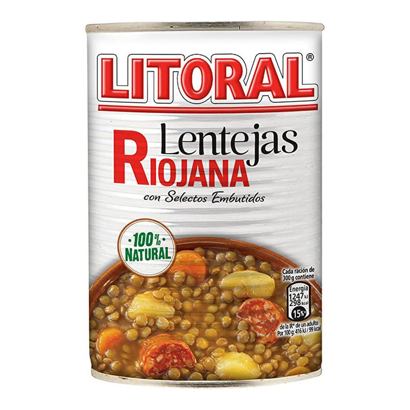 Linsen Rioja Art Litoral (425 g)