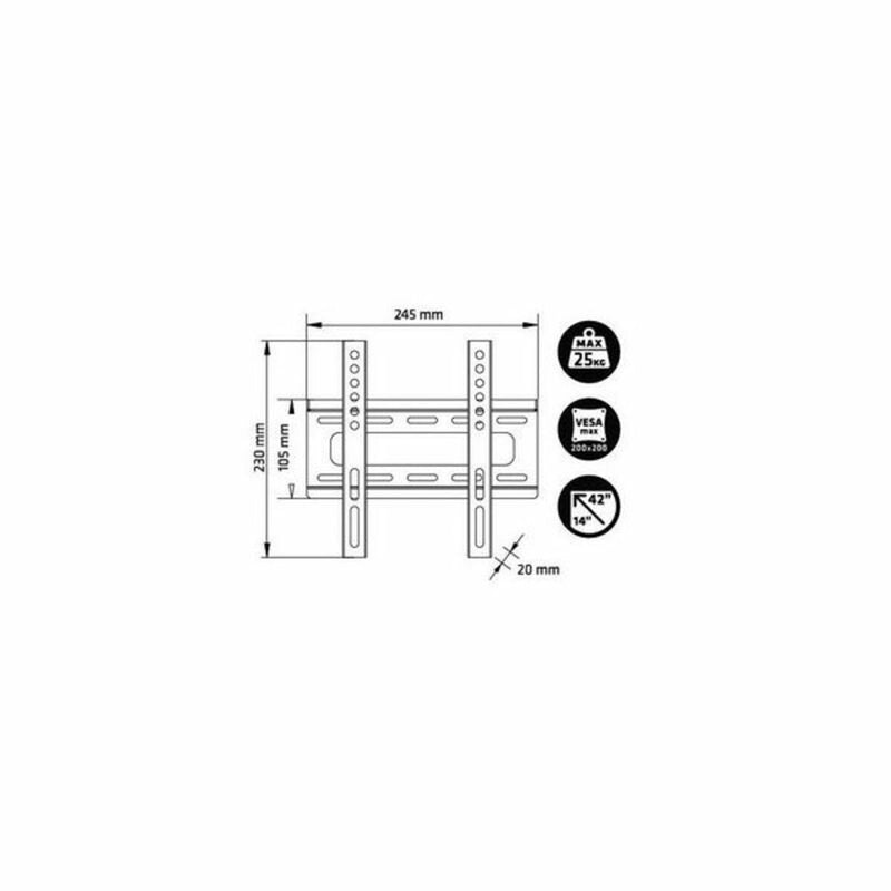 TV Halterung Engel AC0558E 14"-42" Schwarz