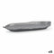 Flad plade Quid Lonja Grau Kunststoff (10 cm) (Pack 12x)