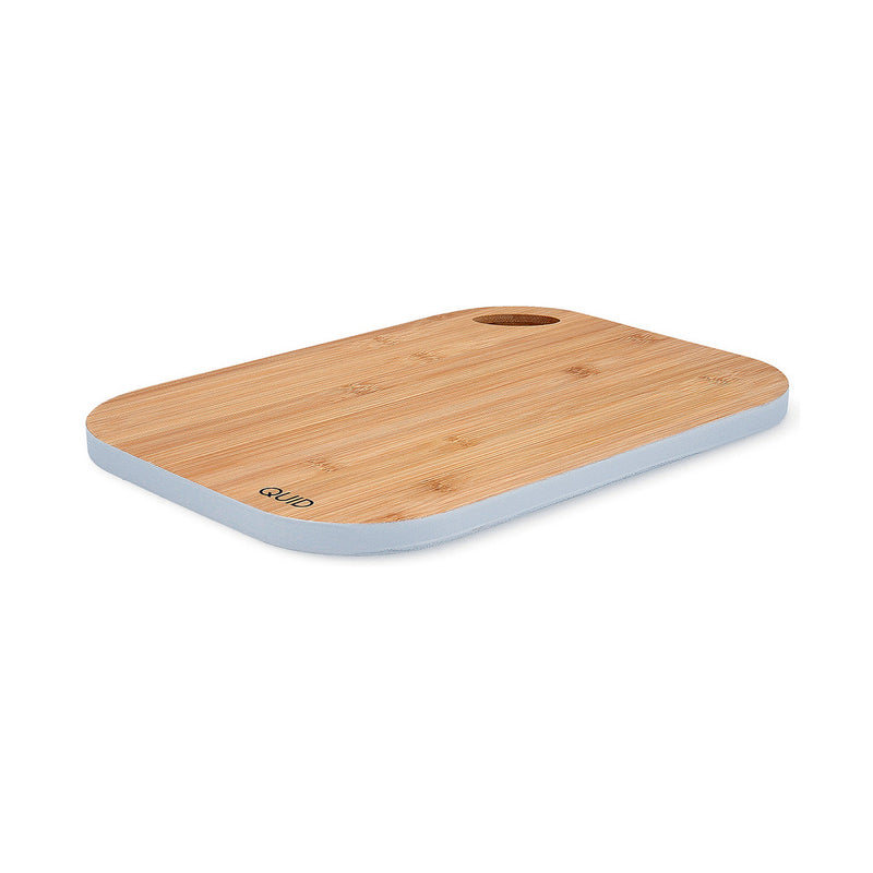 Schneidebrett aus Bambus Quid Blau Holz (33 x 23 x 1,5 cm)