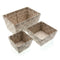 Mehrzweckkorb Versa Beige (14 x 9 x 14 cm)