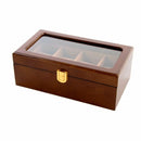 Box-Schmuckkästchen DKD Home Decor Uhren Kristall Samt Holz MDF (22 x 12 x 8 cm)