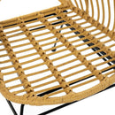 Havestol DKD Home Decor Metall Rattan (76 x 67 x 86 cm)