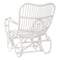 Sessel DKD Home Decor Weiß Rattan (75 x 85 x 85 cm)