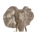 Deko-Figur DKD Home Decor Metall Harz Kolonial Elefant