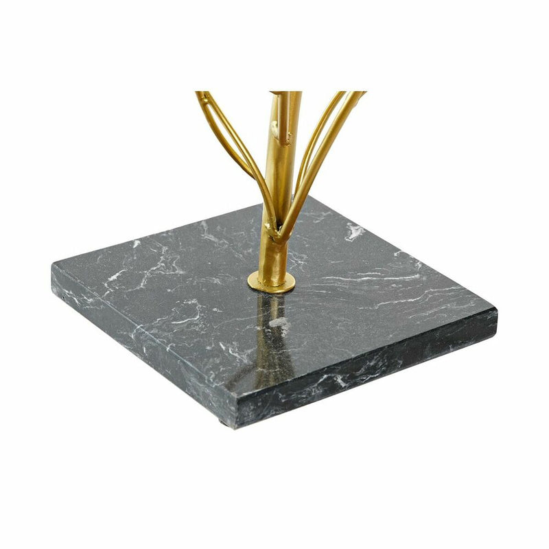 Deko-Figur DKD Home Decor Schwarz Golden Metall (22 x 22 x 52 cm)