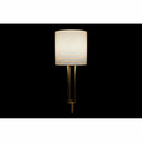 Tischlampe DKD Home Decor Golden Weiß 220 V 50 W (28 x 28 x 67 cm)