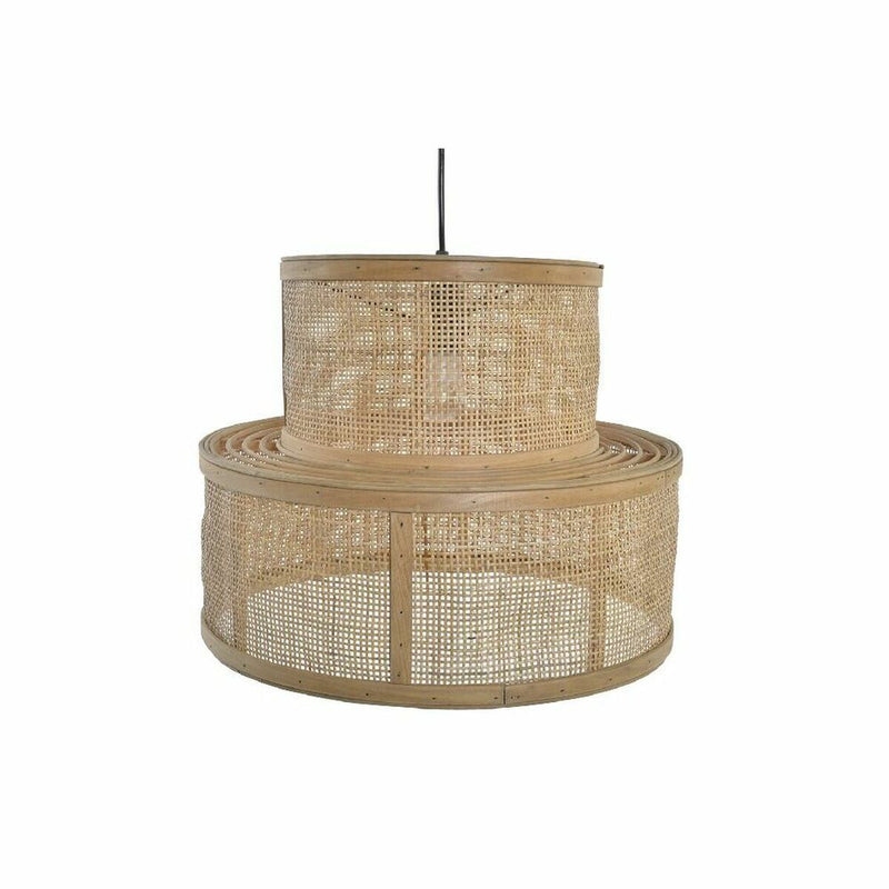 Deckenlampe DKD Home Decor Braun Rattan (39 x 39 x 30 cm)