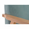 Schaukelstuhl DKD Home Decor Blau Holz türkis Polyester (54.3 x 87 x 88 cm)