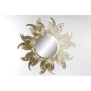 Wandspiegel DKD Home Decor Spiegel Golden Metall (96.5 x 3.8 x 96 cm)