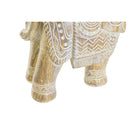 Deko-Figur DKD Home Decor Elefant natürlich Harz (18 x 8 x 15 cm)