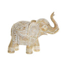 Deko-Figur DKD Home Decor Elefant natürlich Harz (18 x 8 x 15 cm)