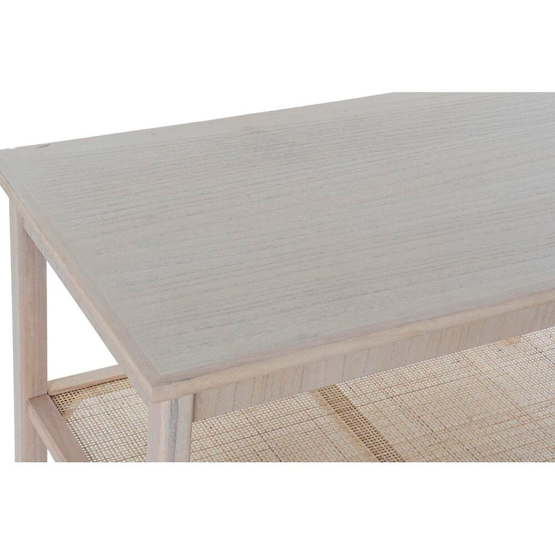 Couchtisch DKD Home Decor natürlich Rattan Holz MDF (90 x 50 x 46 cm)